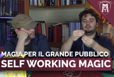 Copertina MAGIA PER IL GRANDE PUBBLICO: SELF WORKING MAGIC