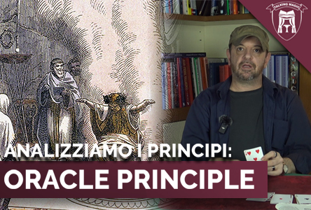 Copertina ANALIZZIAMO I PRINCIPI: ORACLE PRINCIPLE